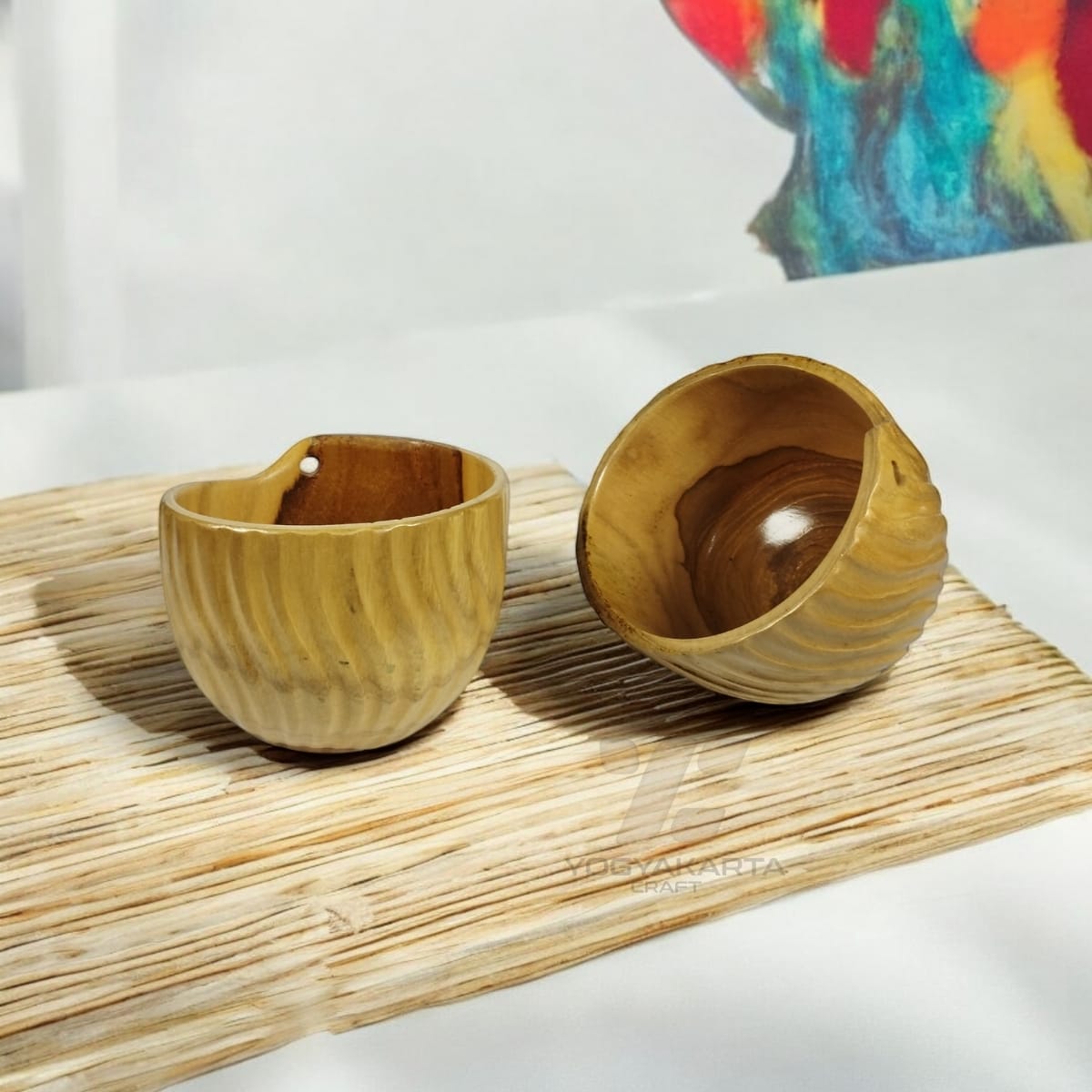 Mangkok ramen d12 motif carving foodgrade